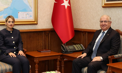 Bakan Güler, Kişinev Büyükelçisi olarak atanan Nazmiye Başaran’ı kabul etti
