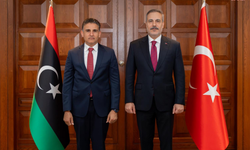 Bakan Fidan, Libya Silahlı Kuvvetleri Genelkurmay Başkan Vekili Nemruş'u kabul etti