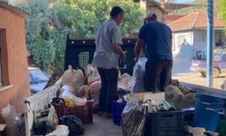 Yangın'dan etkilenen vatandaşları unutmadılar