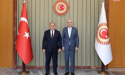 TBMM Başkanı Kurtulmuş, Yargıtay Başkanı Kerkez'i kabul etti