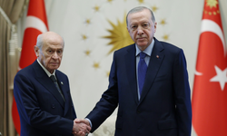 Erdoğan, Bahçeli'yi kabul etti