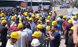 Hak arayışını sürdüren madencilere polis ablukasına tepki