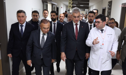 Bakan Memişoğlu, Meriç'i hastanede ziyaret etti