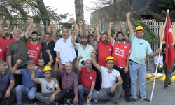 Madencilerin bakanlık önündeki eylemi devam ediyor