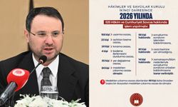 2026 yılında 525 hakim ve Cumhuriyet savcısı hakkında denetim ve disiplin işlemi yapıldı
