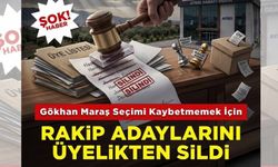 Gökhan Maraş seçimi kaybetmemek için rakip adayların üyeliklerini sildi!