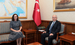 Bakan Güler, Birleşik Krallık'ın Ankara Büyükelçisi Anderson'ı kabul etti