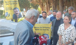 Tahliye edilen Mızraklı, Sırrı Süreyya Önder’in mezarını ziyaret etti!