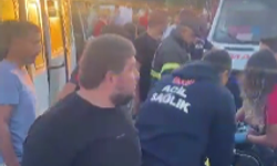 Beton mikseri zincirleme kazaya neden oldu: 10 Yaralı