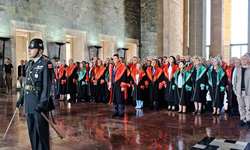Yargıtay üyelerinden Anıtkabir ziyareti