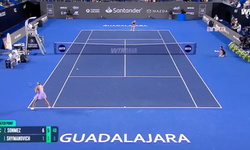 Milli tenisçi Sönmez, Guadalajara Open'da ikinci tura yükseldi