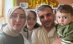SMA hastası Uras bebek tedavisinin ardından Türkiye’ye döndü