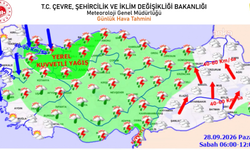 Meteorolojiden kuvvetli yağış ve rüzgar uyarısı