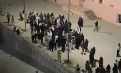 Hakkari’de KYK yurdunda kalan öğrenciler su kesintilerini protesto etti