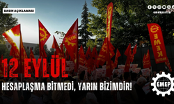 EMEP Genel Başkan Yardımcısı Tüzel: "Saray rejimi ülke ve halk üzerinde bir yüktür"