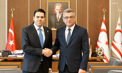 KKTC Cumhurbaşkanı Erhürman, TİKA heyetini ağırladı