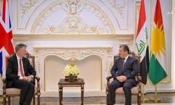 IKBY Başbakanı Barzani, İngiltere Ulusal Güvenlik Danışmanı Powell ile bir araya geldi