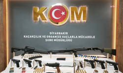 Diyarbakır’da silah kaçakçılarına yönelik operasyonda 13 şüpheli yakalandı