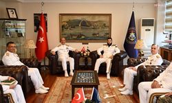 Suriye Deniz Kuvvetleri Komutanı Muhammed El Suud, Türkiye’de incelemelerde bulundu