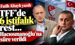 TÜRK FUTBOLUNDA DEPREMİN EN BÜYÜK BOYUTU: TFF’DE REST VE HACIOMANOĞLU'NA VERİLEN SON MÜHLET!