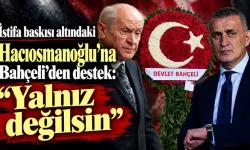 TFF'DE İSTİFA FIRTINASI ESERKEN BAHÇELİ’DEN HACIOSMANOĞLU’NA "YALNIZ DEĞİLSİN" DESTEĞİ!