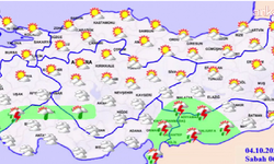 Yurt genelinde hava sıcaklıkları mevsim normallerinin altında seyrediyor