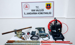 Van’da birinci derece sit alanında kaçak kazıya suçüstü