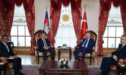 Cumhurbaşkanı Erdoğan, Kamboçya Başbakanı Manet'i kabul etti