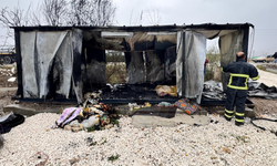 Burdur’da barakada çıkan yangında yaşlı kadın hayatını kaybetti