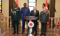 Milli Savunma Bakanı Güler, Gambiyalı mevkidaşı Joof ile görüştü