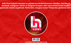 Halk TV’nin sosyal medya hesaplarına erişim engeli