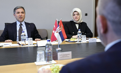 Zafer Sırakaya, Sırbistan Boşnak Ulusal Konseyi Başkanı Fuad Baçiçanin ile görüştü