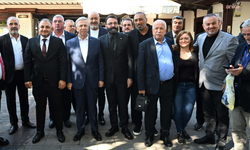 Mansur Yavaş, Anafartalar Caddesi esnafıyla bir araya geldi: "Bütün derdimiz Ulus’un ayağa kalkması"