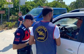 Germencik'te trafik denetimi