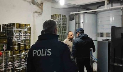 İncirliova'da sahte zeytinyağı satan işletmeye polis baskını