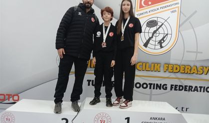 Aydınlı atıcılar Ankara'dan derecelerle döndü