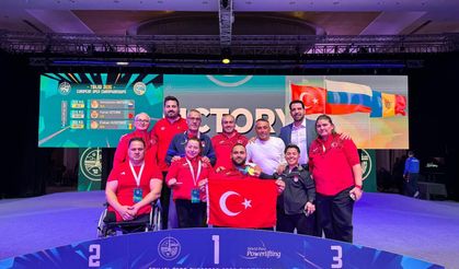 Avrupa Para Powerlifting Şampiyonası’nda milliler 15 madalyaya ulaştı