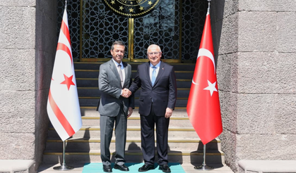 Bakan Güler, KKTC Dışişleri Bakanı Ertuğruloğlu ile görüştü