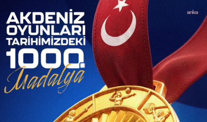 Bakan Bak: "Tarihimizde 1000. madalyaya ulaştık"