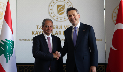 Bakan Bayraktar, Lübnan Enerji ve Su Bakanı ile görüştü