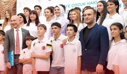 Bakan Göktaş Aydın'da çocuklarla bir araya geldi