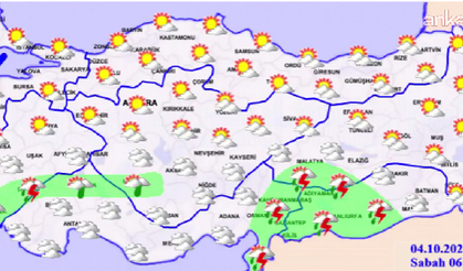 Yurt genelinde hava sıcaklıkları mevsim normallerinin altında seyrediyor