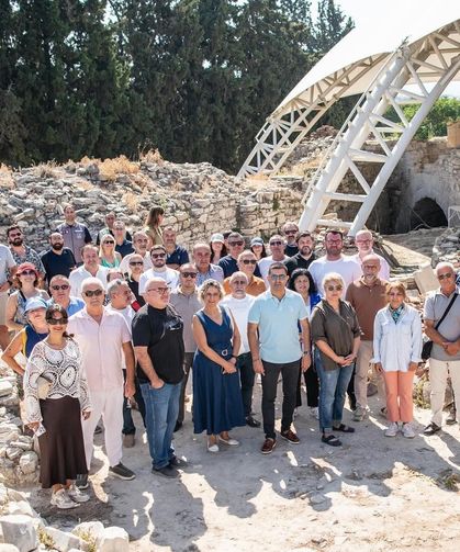 Başkan Günel kazı çalışmalarını inceledi
