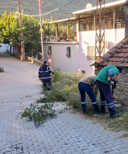Efeler'in ekiplerinden ortak temizlik çalışması