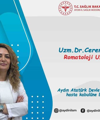 Aydın Atatürk Devlet Hastanesi'ne yeni Romatoloji Uzmanı Demir göreve başladı