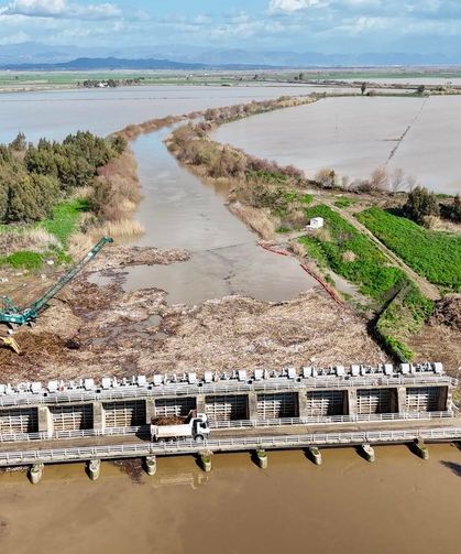 Söke Regülatörü'nde rüsubat temizliği başladı