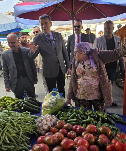 Künkcü’den Aydınlılara çağrı: Alışverişinizi yerel esnaftan yapın
