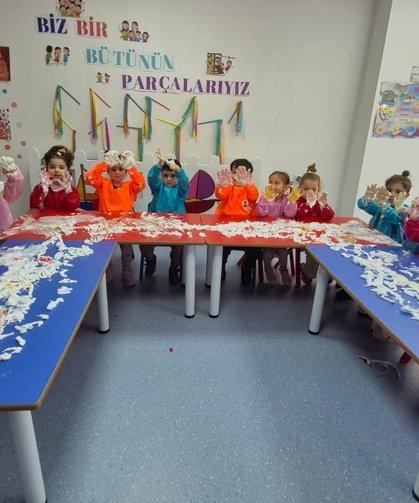 Kuşadası Çocuk Gelişim Merkezinde yarınlara hazırlanıyorlar