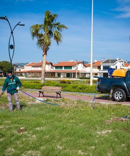 Güzelçamlı 'dan Kuştur kıyı şeridine yoğun mesai