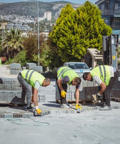 Kuşadası'nda güçlü üstyapı için yatırımlar kesintisiz devam ediyor